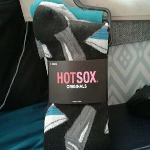 3FER Sale 3 pair pack Hot Sox Martini socks